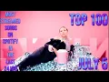 Download Lagu TOP 100 MOST STREAMED SONGS ON SPOTIFY IN THE LAST 24 HRS JULY 5