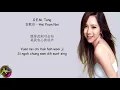 G.E.M. Tang - 喜歡你 Hei Foon Nei (Lyrics)