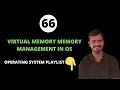 Virtual Memory Memory Management In Operating System Interview Questions