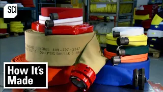 How Firefighter Hoses Helmets Boots More Are Made How It s Made Science Channel