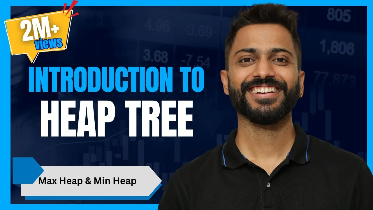 L-3.13: Introduction to Heap Tree with examples | Max Min Heap - YouTube thumbnail