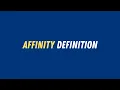 Affinity definition