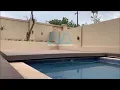 Automatic Sliding deck swimming pool cover