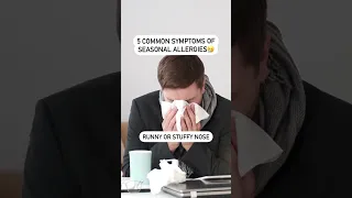 5 common symptoms of seasonal allergies Revive Hospitals
