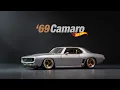1969 Chevy Camaro SS Hot Wheels Custom with Lowering and Custom Exhaust