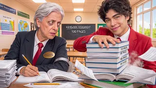 Surviving 100 Hours in the World's Strictest School! | Stokes Twins