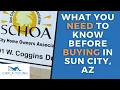What You Need To Know Before Buying in Sun City Az