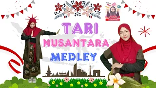 tari medley nusantara untuk sd tk mudah ditiru 