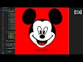 Mickey Mouse graphics Python Turtle new graphics 34 Latest graphics 2024 Python Turtle