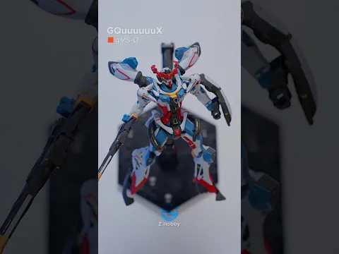 GQuuuuuuX Full Assembly in 60s #modelkit #gundam #satisfying  #asmr  #toys #gquuuuuux