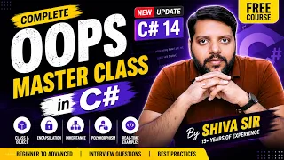 OOPS MASTER CLASS in C Complete Object-Oriented Programming Tutorial By Shiva Sir