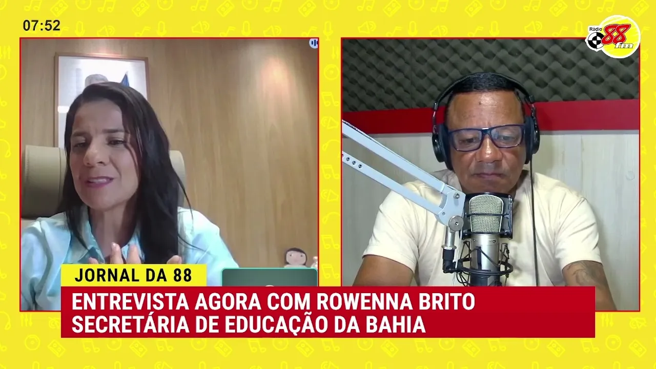 Entrevista com Rowenna Britto - Secretária de Educação da Bahia