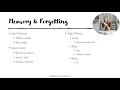 AP Psychology Unit 5 Cognitive Psychology Review with Mandy Rice