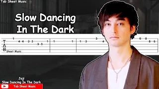 Joji - Slow Dancing In The Dark Guitar Tutorial