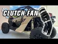 Can-Am Maverick X3 RPM ECF Electric Clutch Fan Kit Lower Clutch Belt Temperature