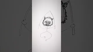 Drawing Inosuke Zenitsu Tanjiro StickManTrio Shorts Animedrawing Demonslayer 