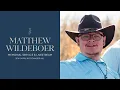 Matthew Wildeboer - Memorial Service