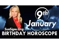 January 9 Zodiac Horoscope Birt ay Personality - Capricorn