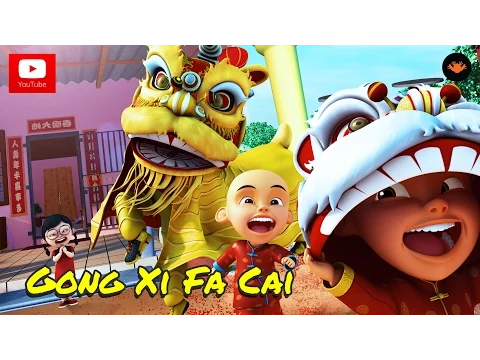 Download MP3 Upin \u0026 Ipin - Gong Xi Fa Cai [FULL] [HD]