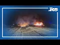 Fuel tanker crashes near Walla Walla