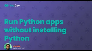 Run Python apps without installing Python