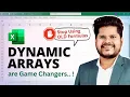 Stop Using Old Excel Formulas Learn Dynamic Array Functions in Excel