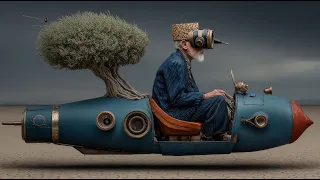 surreal ai music video flying machines im floating high kelly boesch 4k