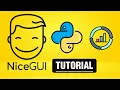 Circular Progress Element - Python NiceGUI Tutorial 25