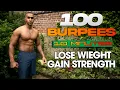 100 Burpees in 10 Minutes with Powerful Motivation No Gym Workout Routine Strength training