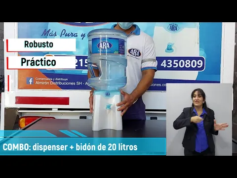 Download MP3 Dispenser mas bidón de 20 litros ARA