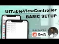 Easily setup and use UITableViewController UITableViewCells - Social Accounts App Series