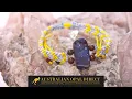 Boulder Opal Bracelet for Sale Blue Opal Bracelet - Australian Opal Direct Worldwide Shipping
