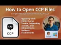 How to Open CCP Files CodeCharge Studio Project