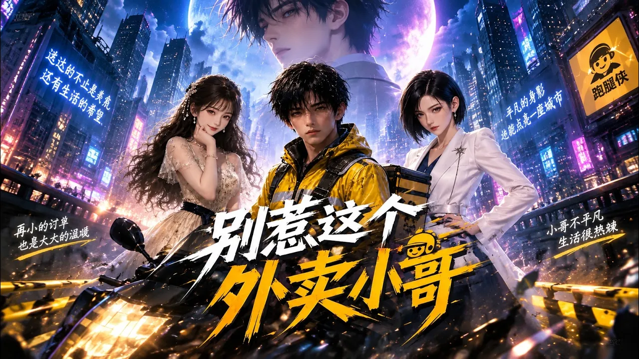 别惹这个外卖小哥
