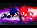 Shadow Vs Sonic Black Stick Nodes Sprite Animation Collab Animated byJustCrimson