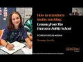 How to transform maths teaching Lessons from The Entrance - Webinar