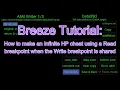Breeze Tutorial How to make an infinite HP cheat using Read breakpoint
