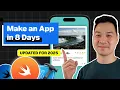 How to Make an App in 8 Days 2025 Full Tutorial