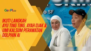 Terinspirasi Ayu Ting Ting, Ayah Ojak dan Umi Kalsum Coba Perawatan Dolphin AI