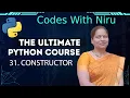 Constructor in Python Python init Function Explained with Examples Python OOP Tutorial