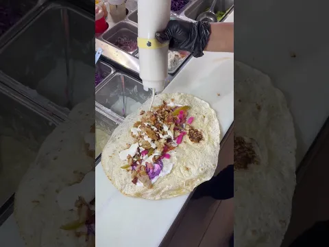 Old School Chicken Shawarma 😋 #shawarma #food