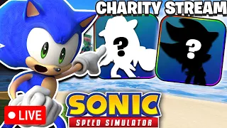 LIVE Playing NEW UPDATE In Sonic Speed Simulator 