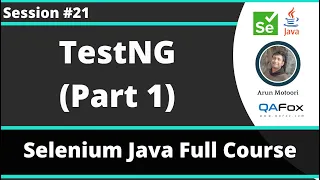 Selenium Java Training - Session 21