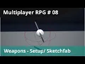 UE4 Advanced Multiplayer Setup Import from Sketchfab