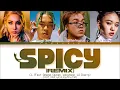 CL SPICY (REMIX) ft.Omega Sapien, sokodomo, Lil Cherry Lyrics (Color Coded Lyrics Eng/Rom/Han)