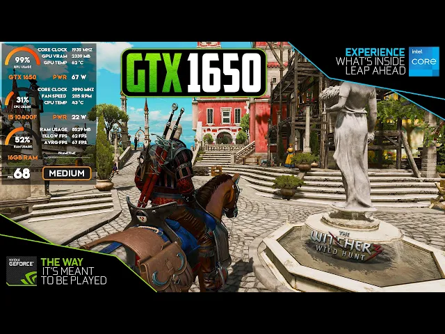 GTX 1650 - The Witcher 3 Next Gen Update - 1080p All Settings Tested (Stuttering Fix)
