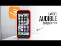 How to Cancel Audible Subscription on iPhone explained