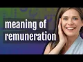 Remuneration meaning of Remuneration
