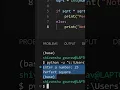 how to check if a number is perfect square in python python for beginners