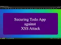How to Secure your Web App against XSS Attack - Shiburaj